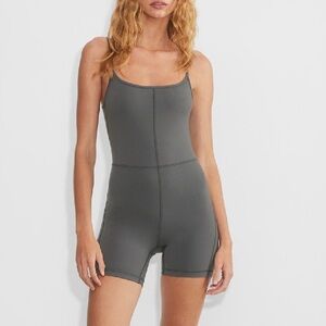 Glassons Charcoal Scoopback Romper